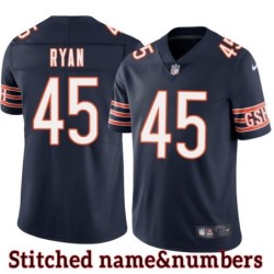 Navy Home Rocky Ryan Jersey Chicago Bears #45