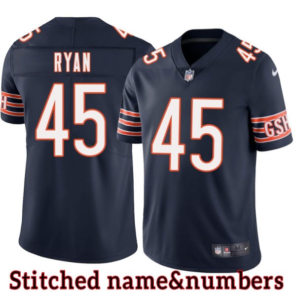 Navy Home Rocky Ryan Jersey Chicago Bears #45