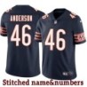 Navy Home Billy Anderson Jersey Chicago Bears #46