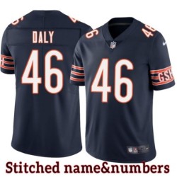 Navy Home Scott Daly Jersey Chicago Bears #46