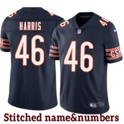 Navy Home Chris Harris Jersey Chicago Bears #46