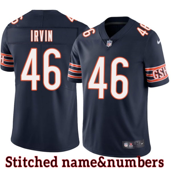 Navy Home Bruce Irvin Jersey Chicago Bears #46