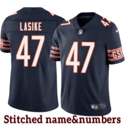 Navy Home Paul Lasike Jersey Chicago Bears #47