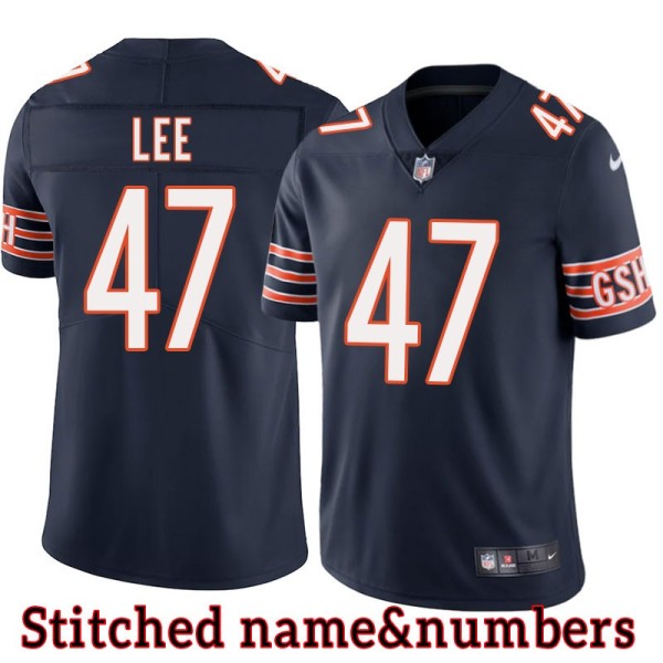 Navy Home Elijah Lee Jersey Chicago Bears #47