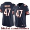 Navy Home Johnny Morris Jersey Chicago Bears #47