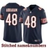 Navy Home Clifton Abraham Jersey Chicago Bears #48