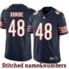 Navy Home Al Romine Jersey Chicago Bears #48