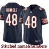Navy Home J.D. Runnels Jersey Chicago Bears #48