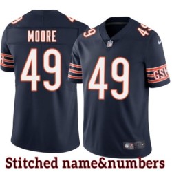 Navy Home Joe Moore Jersey Chicago Bears #49