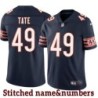 Navy Home David Tate Jersey Chicago Bears #49