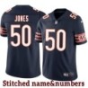Navy Home Carl Jones Jersey Chicago Bears #50