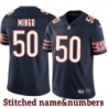 Navy Home Barkevious Mingo Jersey Chicago Bears #50