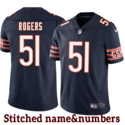 Navy Home Mel Rogers Jersey Chicago Bears #51