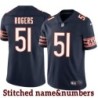 Navy Home Mel Rogers Jersey Chicago Bears #51