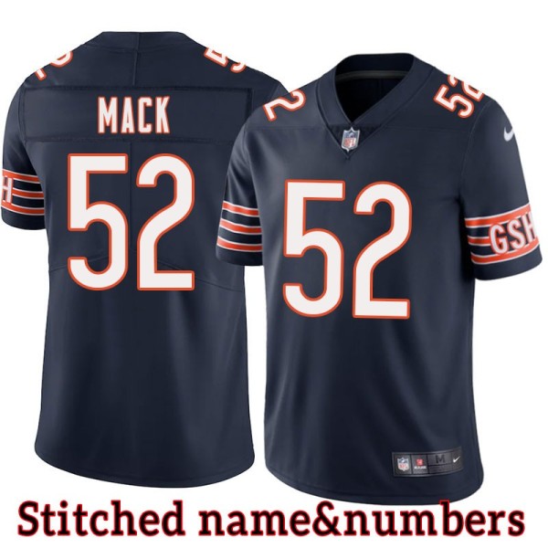 Navy Home Khalil Mack Jersey Chicago Bears #52