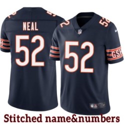 Navy Home Dan Neal Jersey Chicago Bears #52