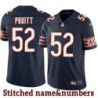 Navy Home Mickey Pruitt Jersey Chicago Bears #52