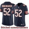 Navy Home Mark Rodenhauser Jersey Chicago Bears #52