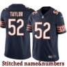 Navy Home Darrell Taylor Jersey Chicago Bears #52