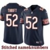 Navy Home Cliff Thrift Jersey Chicago Bears #52