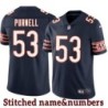 Navy Home Jim Purnell Jersey Chicago Bears #53