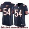 Navy Home Larry Ely Jersey Chicago Bears #54