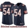 Navy Home Dick Klawitter Jersey Chicago Bears #54