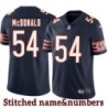 Navy Home Ricardo McDonald Jersey Chicago Bears #54