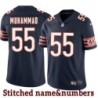 Navy Home Al-Quadin Muhammad Jersey Chicago Bears #55