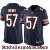 Navy Home J.R. Boone Jersey Chicago Bears #57