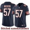 Navy Home Dom DeCicco Jersey Chicago Bears #57
