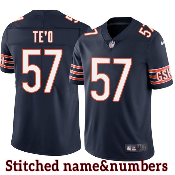 Navy Home Manti Te'o Jersey Chicago Bears #57