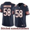 Navy Home Jonathan Anderson Jersey Chicago Bears #58