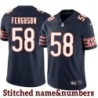 Navy Home James Ferguson Jersey Chicago Bears #58