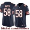 Navy Home Geno Hayes Jersey Chicago Bears #58
