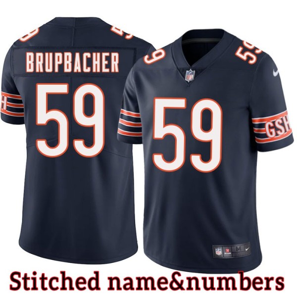 Navy Home Ross Brupbacher Jersey Chicago Bears #59