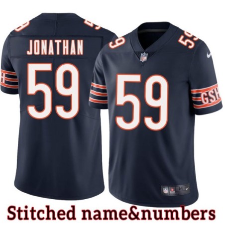 Navy Home Kingsley Jonathan Jersey Chicago Bears #59