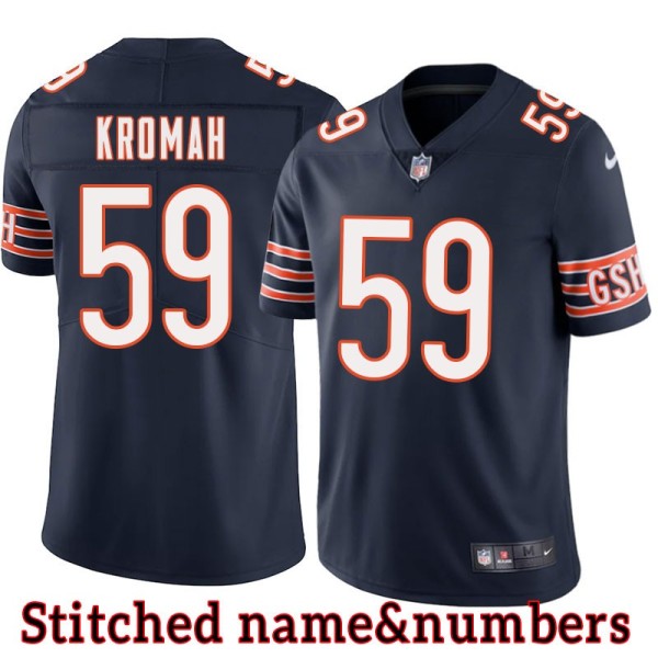 Navy Home Jamree Kromah Jersey Chicago Bears #59