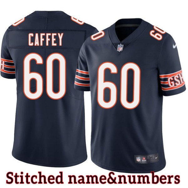 Navy Home Lee Roy Caffey Jersey Chicago Bears #60