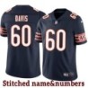 Navy Home Roger Davis Jersey Chicago Bears #60