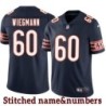 Navy Home Casey Wiegmann Jersey Chicago Bears #60