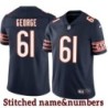 Navy Home Bill George Jersey Chicago Bears #61