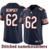 Navy Home Frank Dempsey Jersey Chicago Bears #62