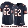 Navy Home Chris Gray Jersey Chicago Bears #62
