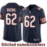 Navy Home Chilo Rachal Jersey Chicago Bears #62