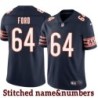 Navy Home Jonathan Ford Jersey Chicago Bears #64