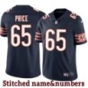 Navy Home Terry Price Jersey Chicago Bears #65