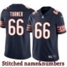 Navy Home Bulldog Turner Jersey Chicago Bears #66