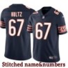 Navy Home Don Hultz Jersey Chicago Bears #67