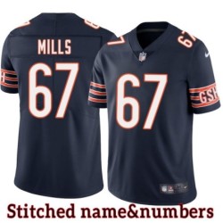 Navy Home Jordan Mills Jersey Chicago Bears #67